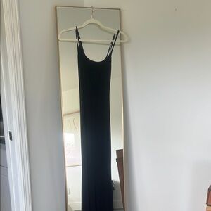 Skims Black Maxi Dress